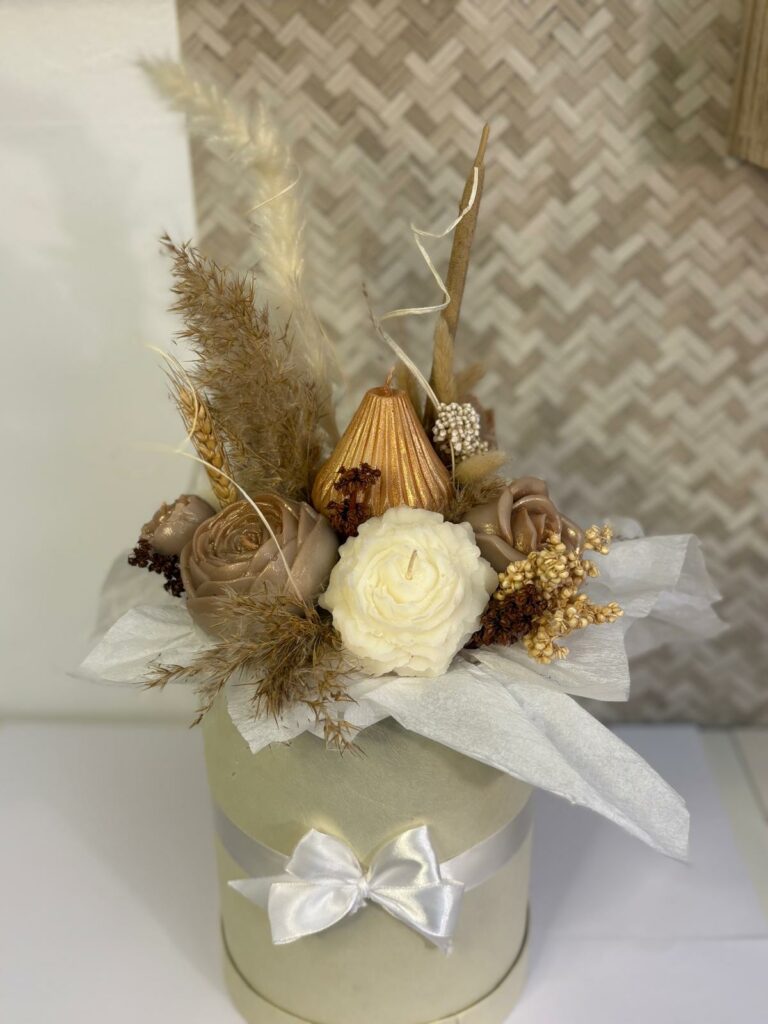 Bouquet de bougies Dorée – Image 3