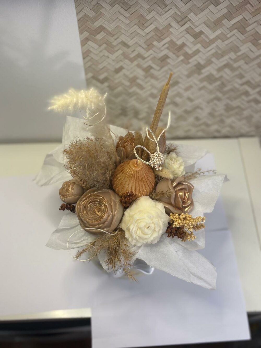 Bouquet de bougies Dorée – Image 6