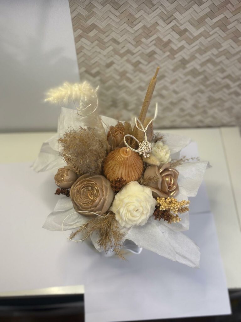 Bouquet de bougies Dorée – Image 6