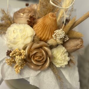 Bouquet de bougies Dorée