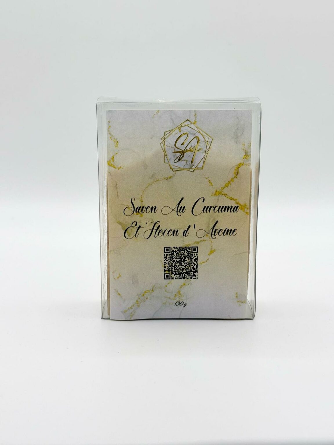 savon au curcuma et flocon d'avoine (130g)