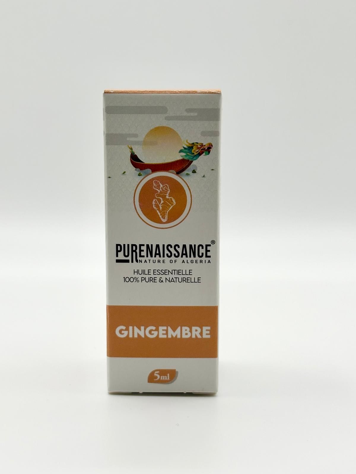 huile essentielle de gingembre