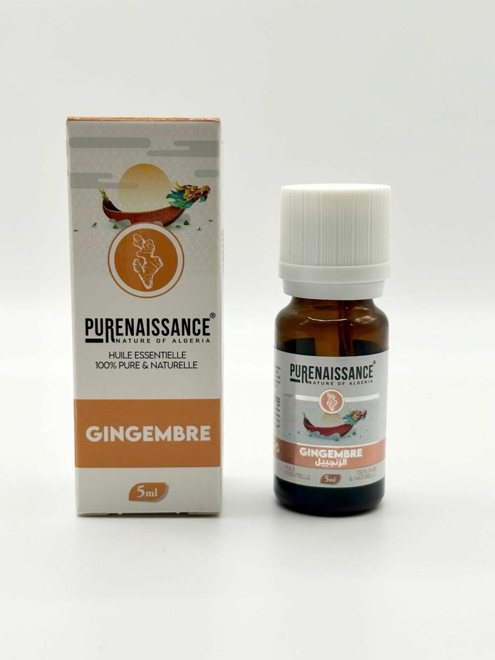 huile essentielle de gingembre