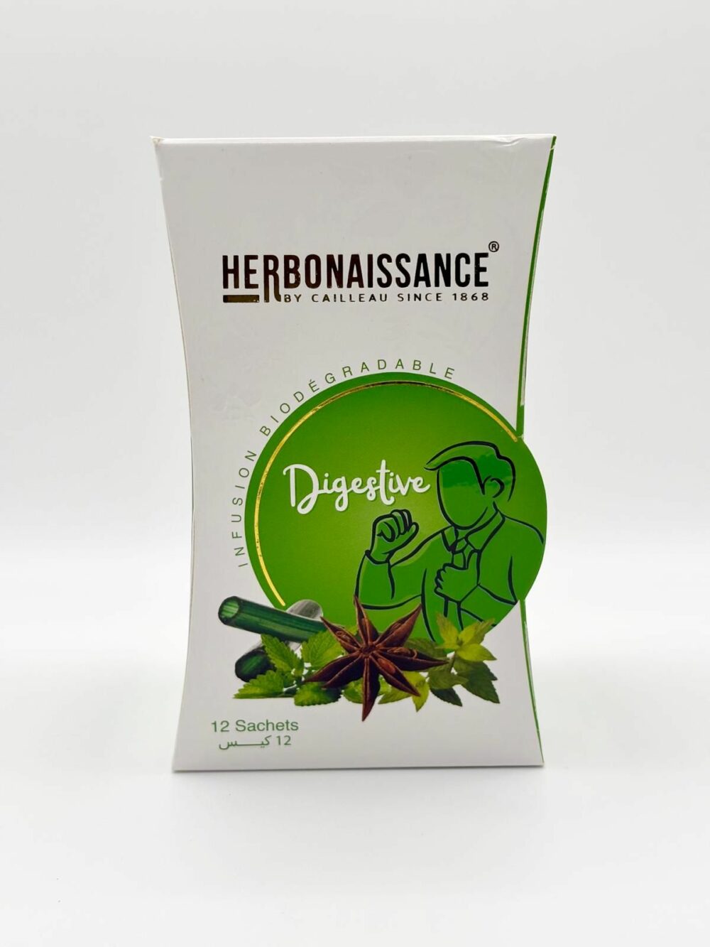 infusion digestive de 12 sachets