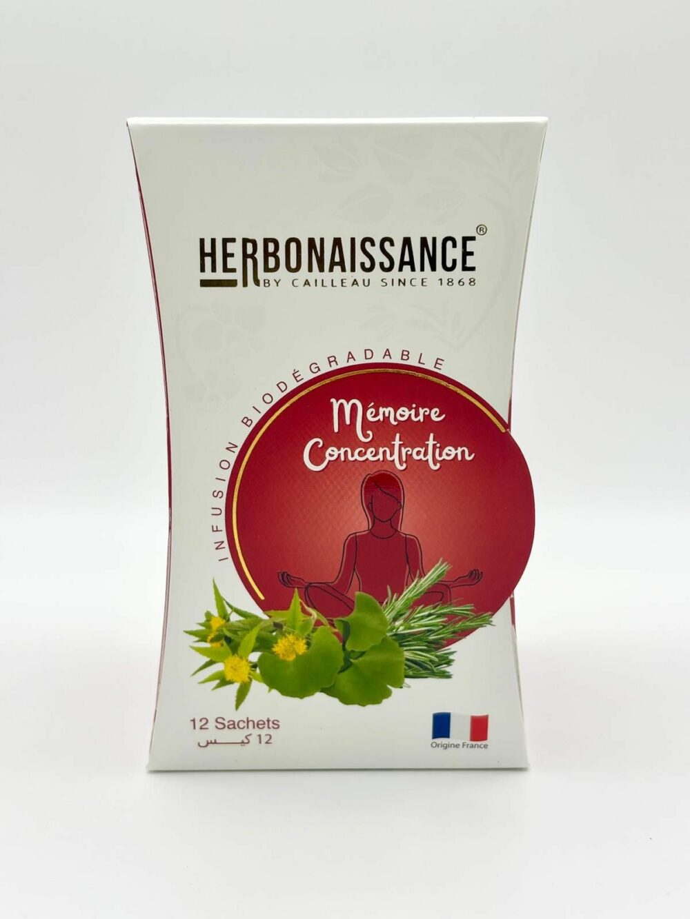 infusion mémoire concentration de 12 sachets