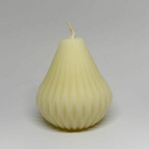 Bougie en cône : Blanc