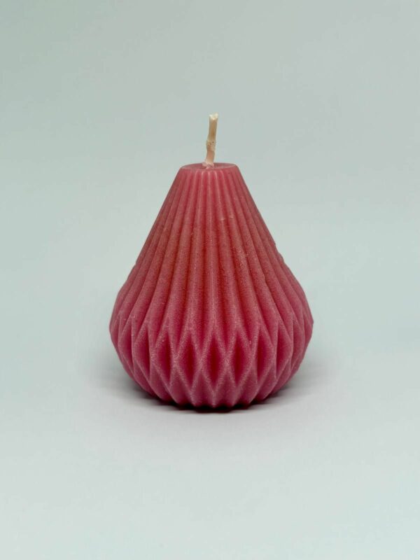 bougie en cône : rouge (copie)
