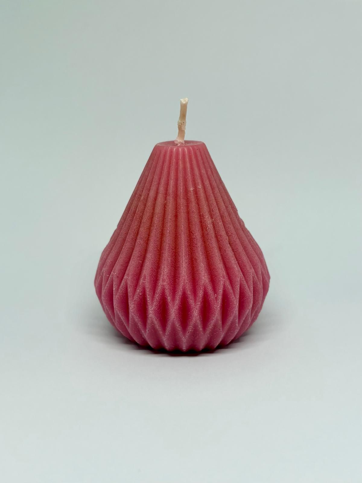 bougie en cône : rouge (copie)