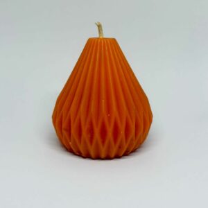 Bougie en cône : Orange