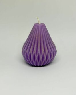 Bougie en cône : Violet