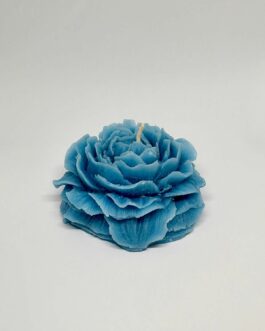 Bougie en fleur : Bleu