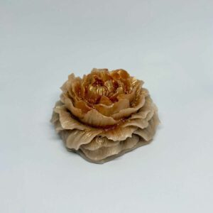 Bougie en fleur : Bronze