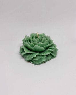 Bougie en fleur : Vert clair