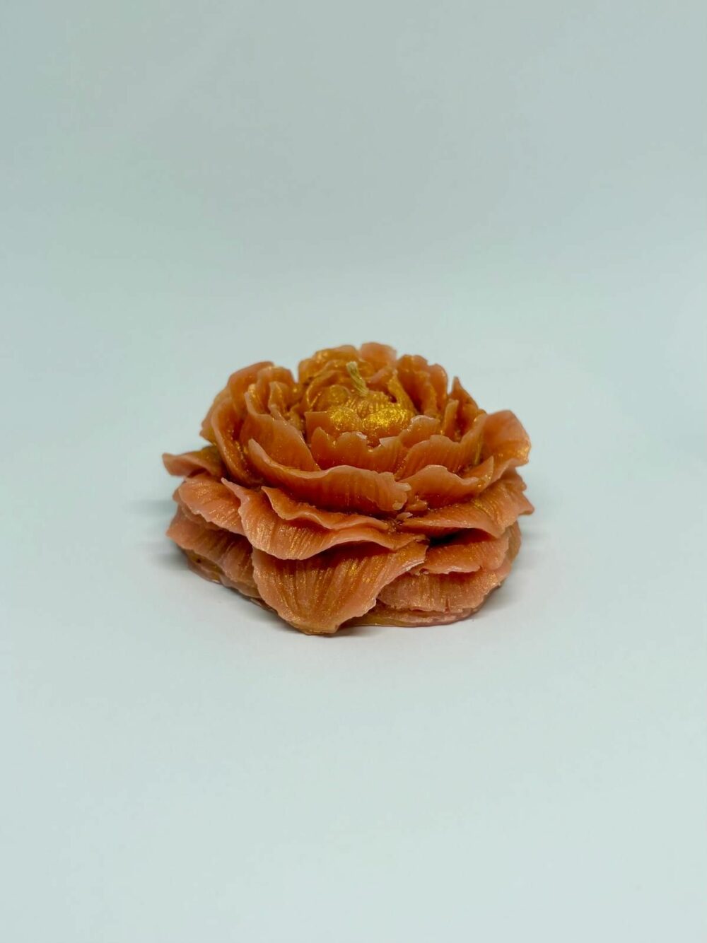 bougie en fleur : marron (copie)