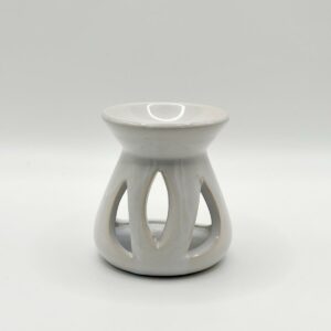 Brûle parfum en céramique : Blanc