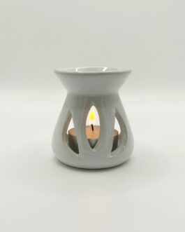 Brûle parfum en céramique : Blanc