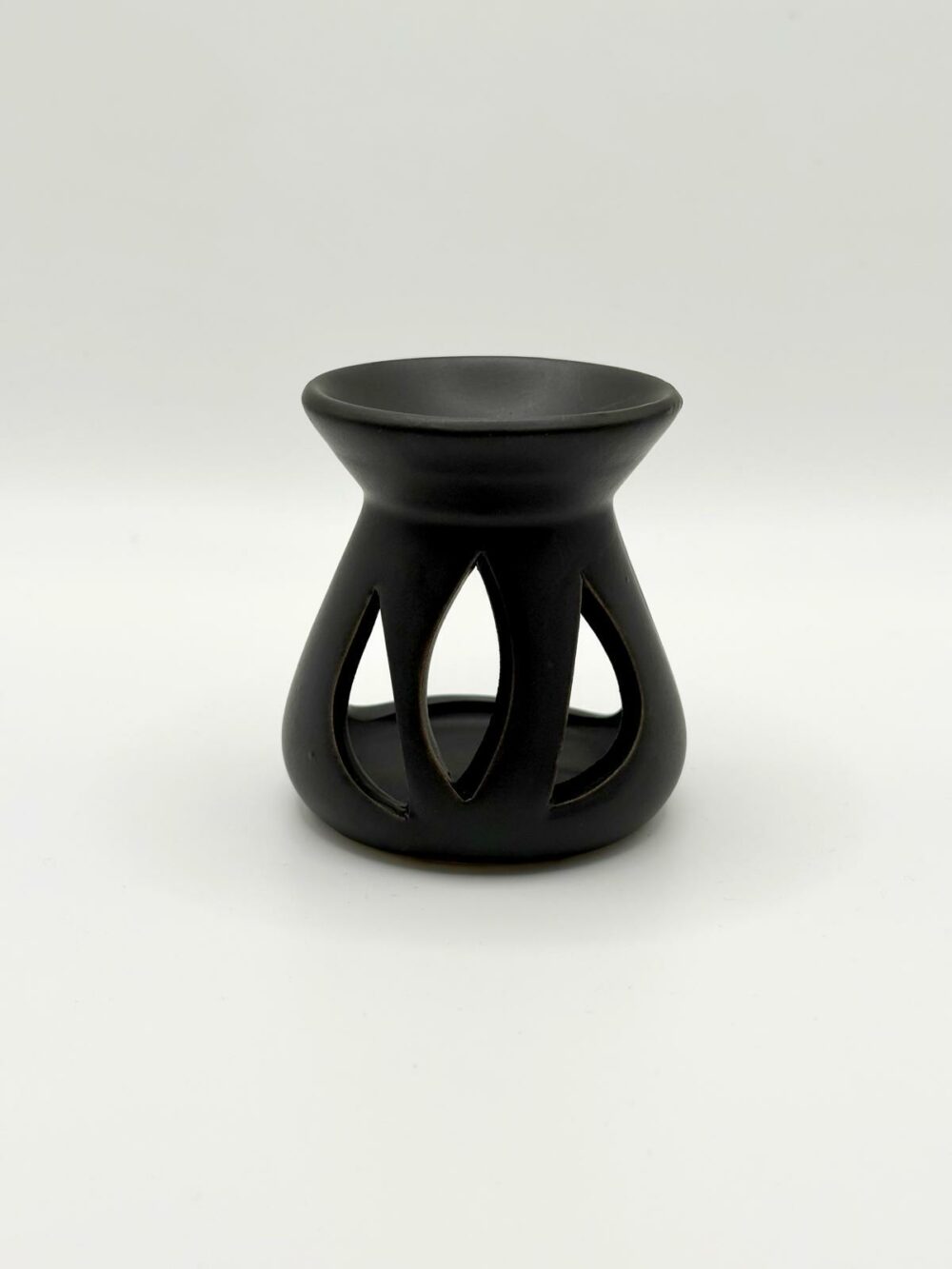 brûle parfum en céramique : blanc