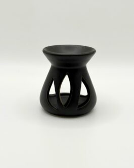 Brûle parfum en céramique : Noir