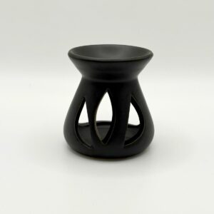Brûle parfum en céramique : Noir