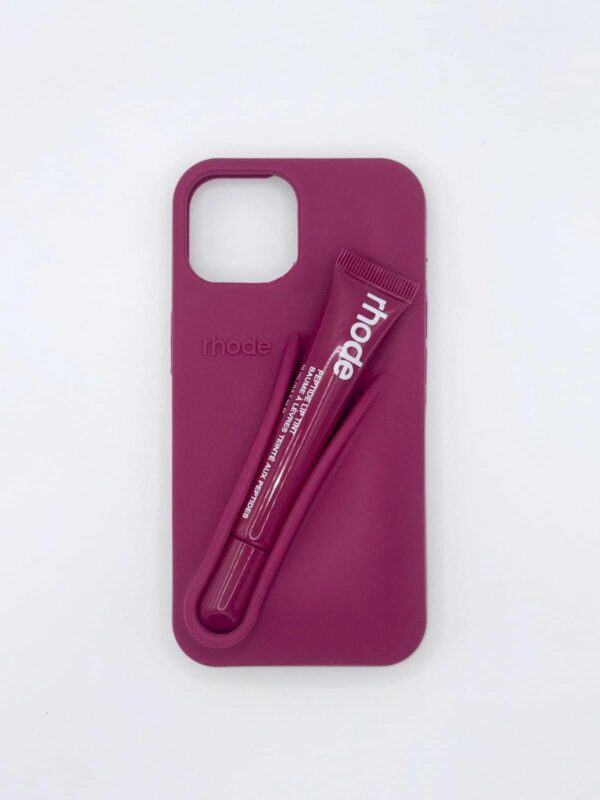 coque rhode iphone 13, 14, 15 (sans gloss) : rouge (copie)