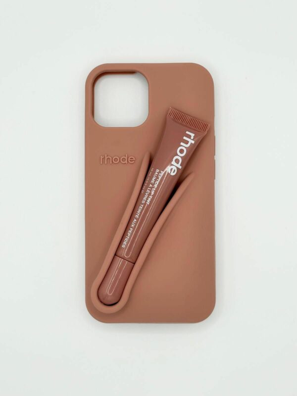 coque rhode iphone 13, 14, 15 (sans gloss) : marron (copie)